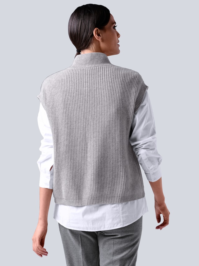 Pullunder in hochwertiger reiner Kaschmirqualität