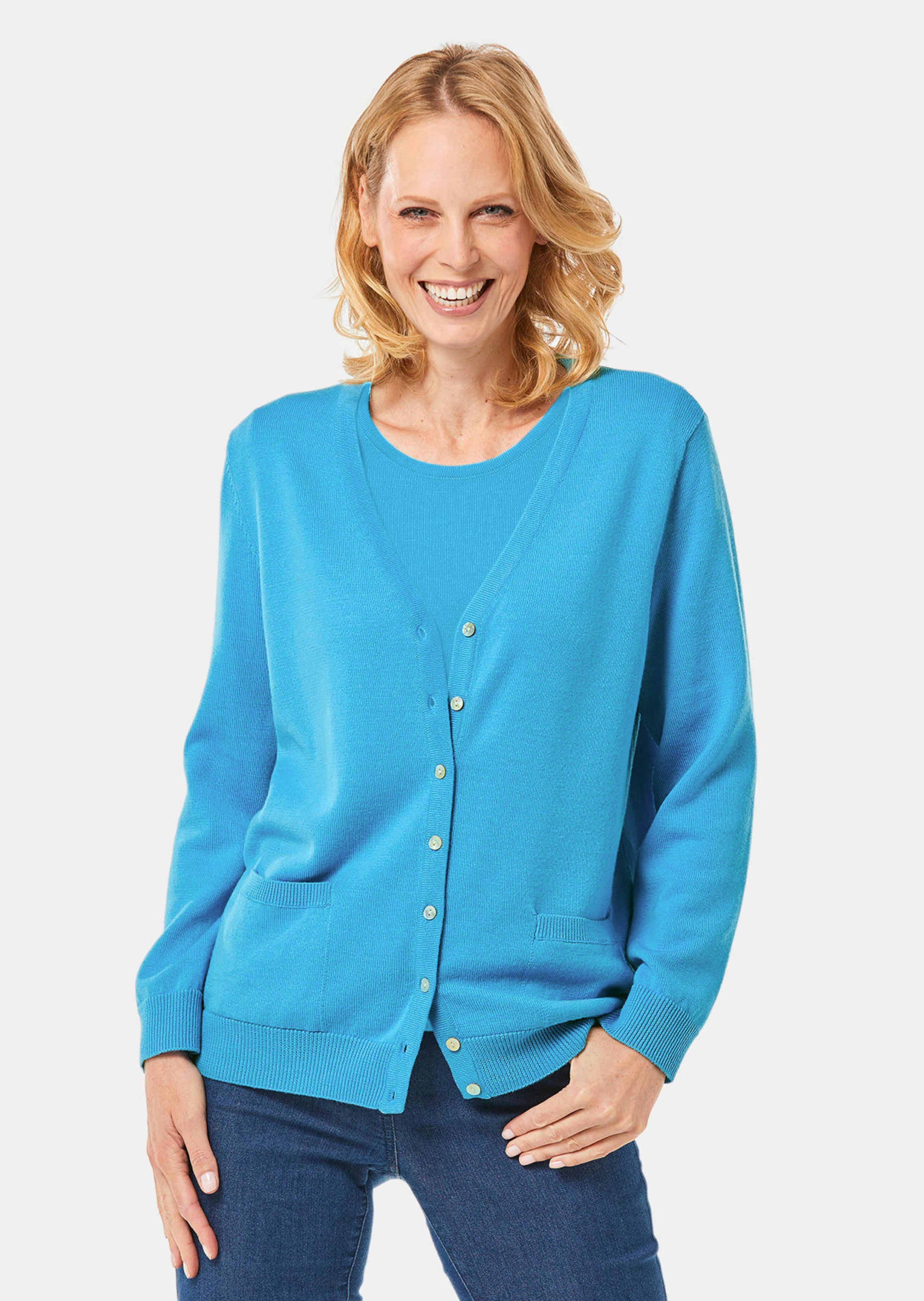 Cardigan en pure laine Mérinos