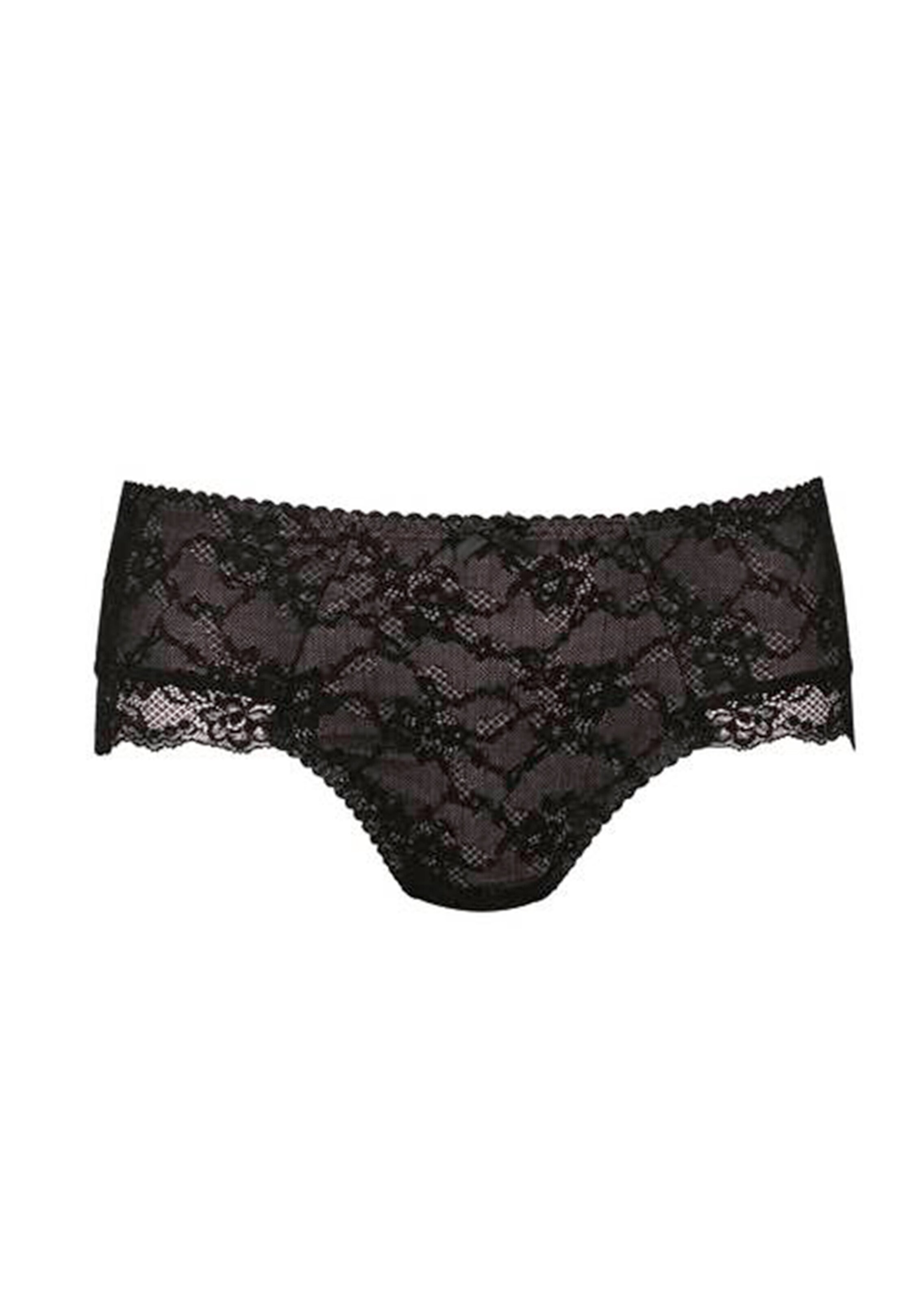 Taillenslip aus floraler Spitze