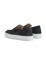 Mokassins aus Veloursleder mit weisser Trendsohle thumbnail 3