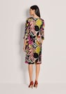 H-line dress with floral print and 3/4-length sleeves thumbnail 3