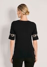 Shirt mit Halbarm und Spitzendetail thumbnail 3