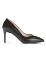 Leather pumps with stiletto heel thumbnail 4
