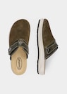 Suède sandalen met klittenbandsluiting thumbnail 2