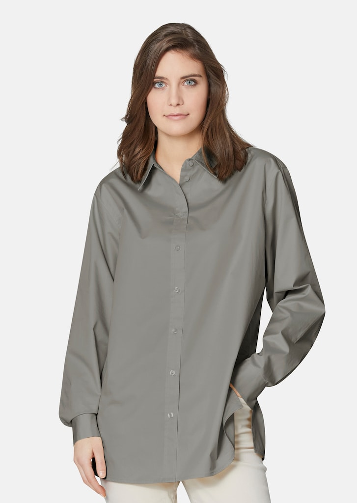 Casual oversized shirt blouse