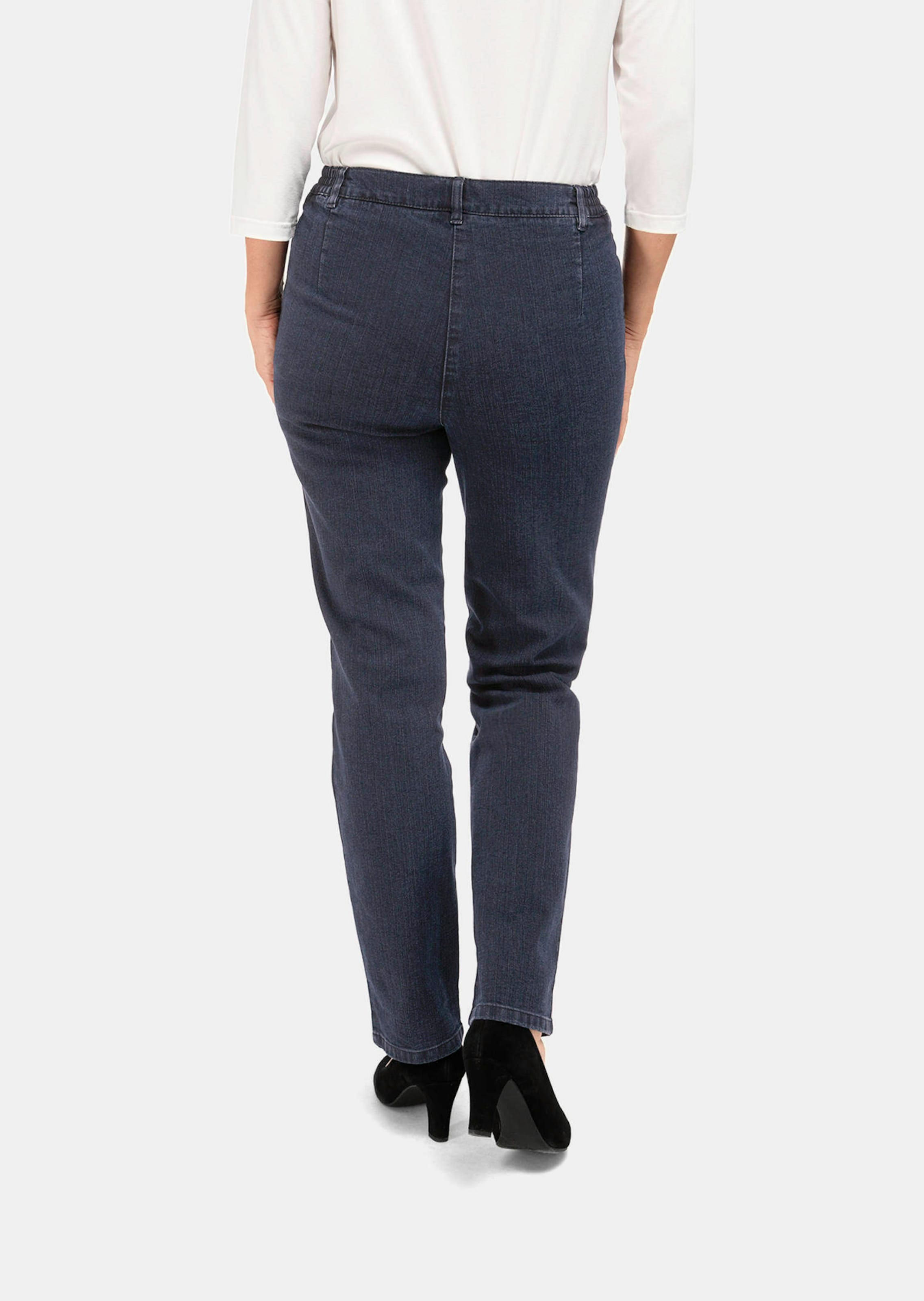 Goldner Fashion Jeans ANNA - donkerblauw 