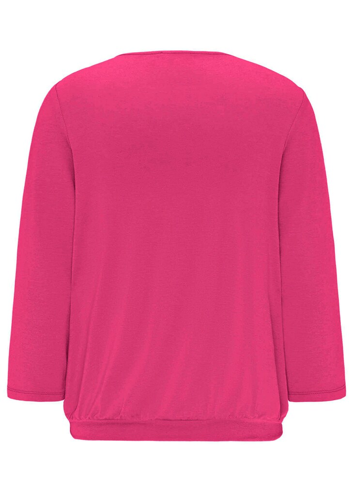 Verzorgd shirt in elegante blouselook