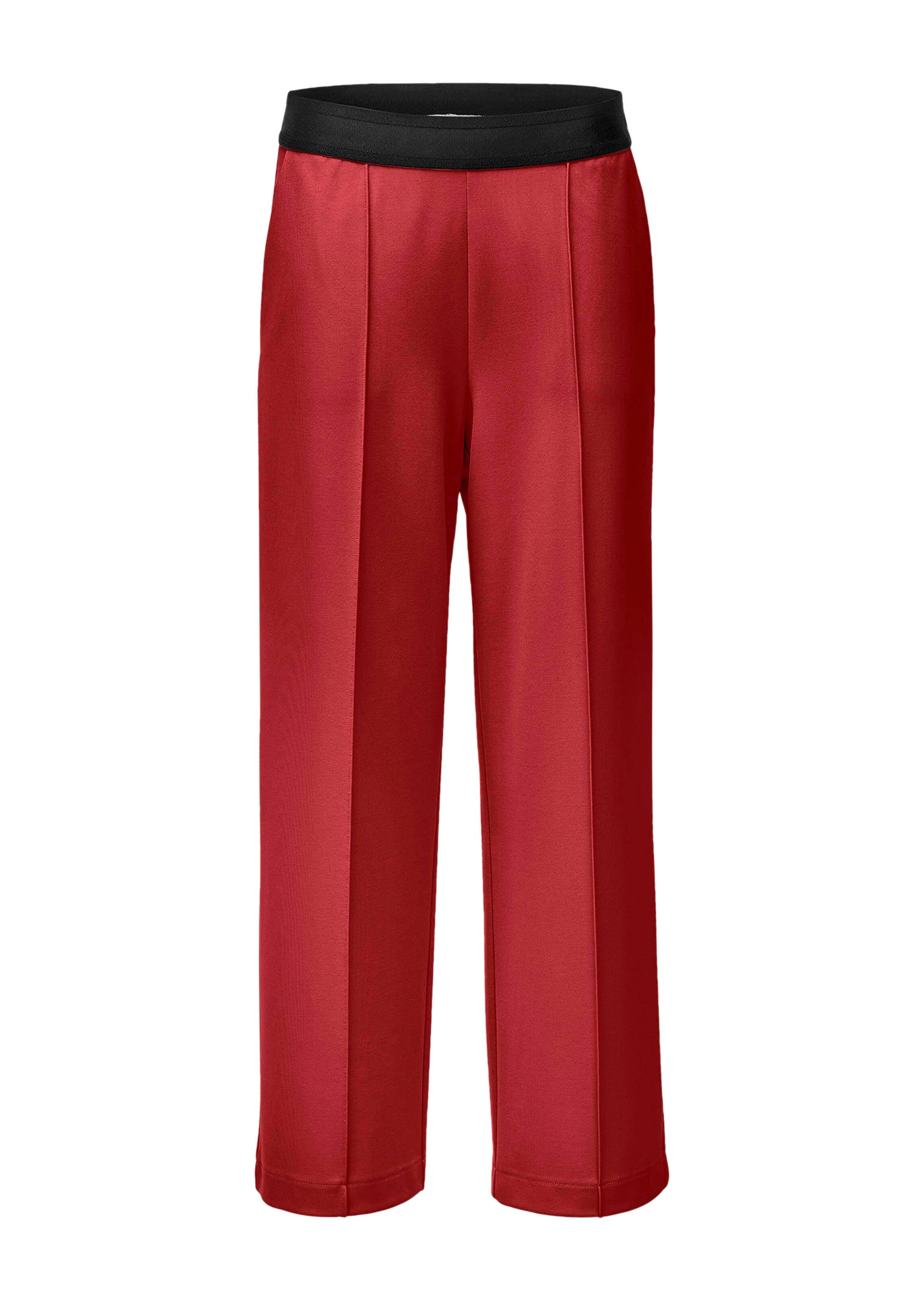 Pantalon de loisirs en jersey avec liseré