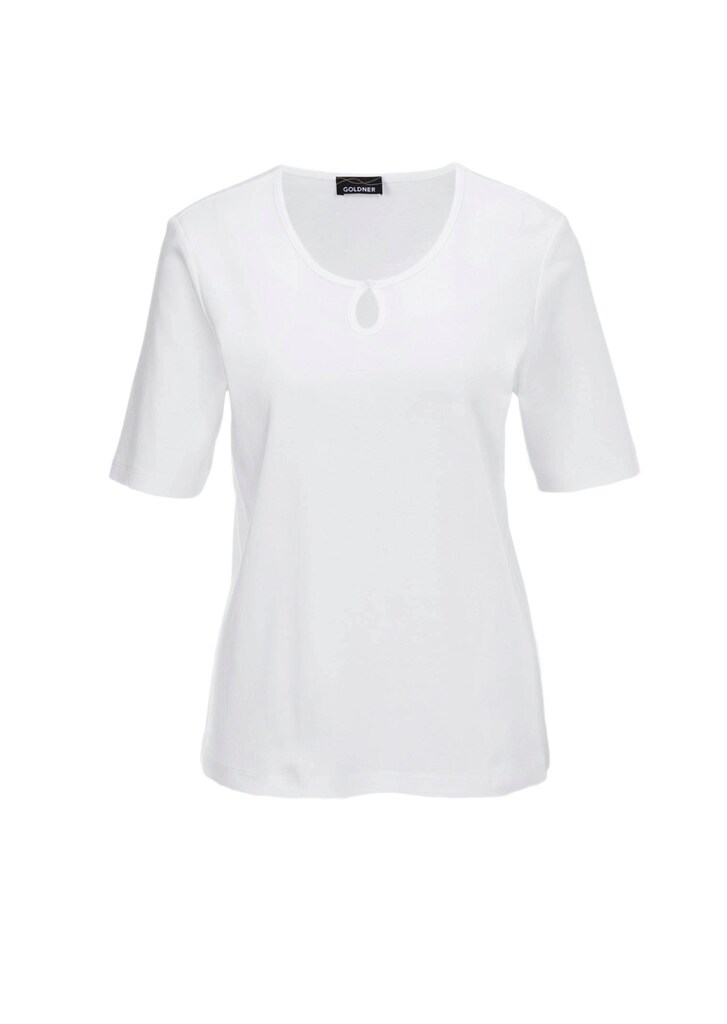 Basic T-Shirt aus reiner Baumwolle