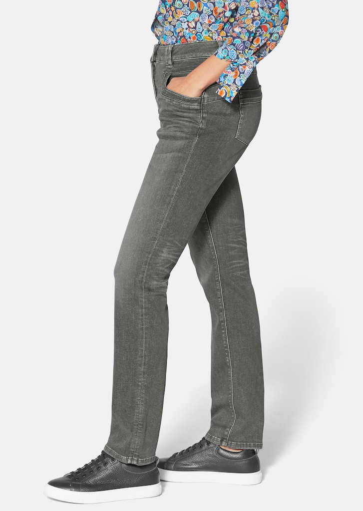 Klassieke 5-pocket jeans om op te rollen 3