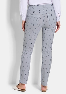 Bengalinhose LOUISA mit Streifen und Blumen thumbnail 3