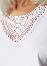 Weiches Halbarmshirt mit Spitzeneinsatz thumbnail 5