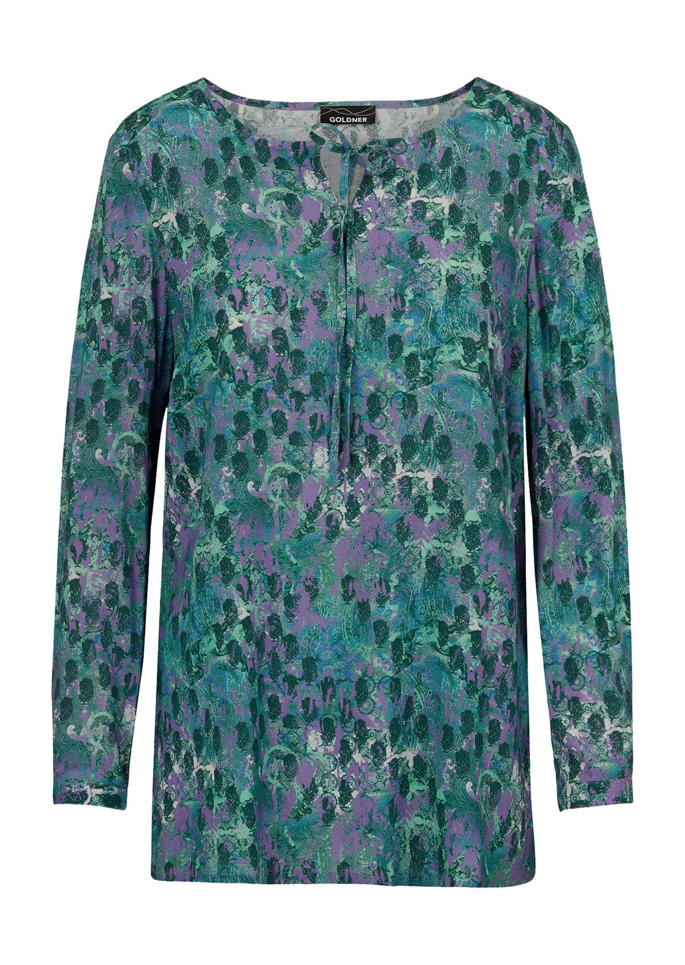 Chemisier en viscose avec encolure arrondie et lien à nouer