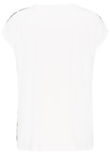 Ausdrucksvolles Blusenshirt im Materialmix thumbnail 3