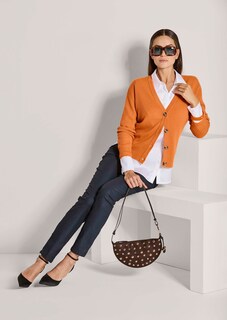 Strickjacke mit Kaschmir thumbnail 4