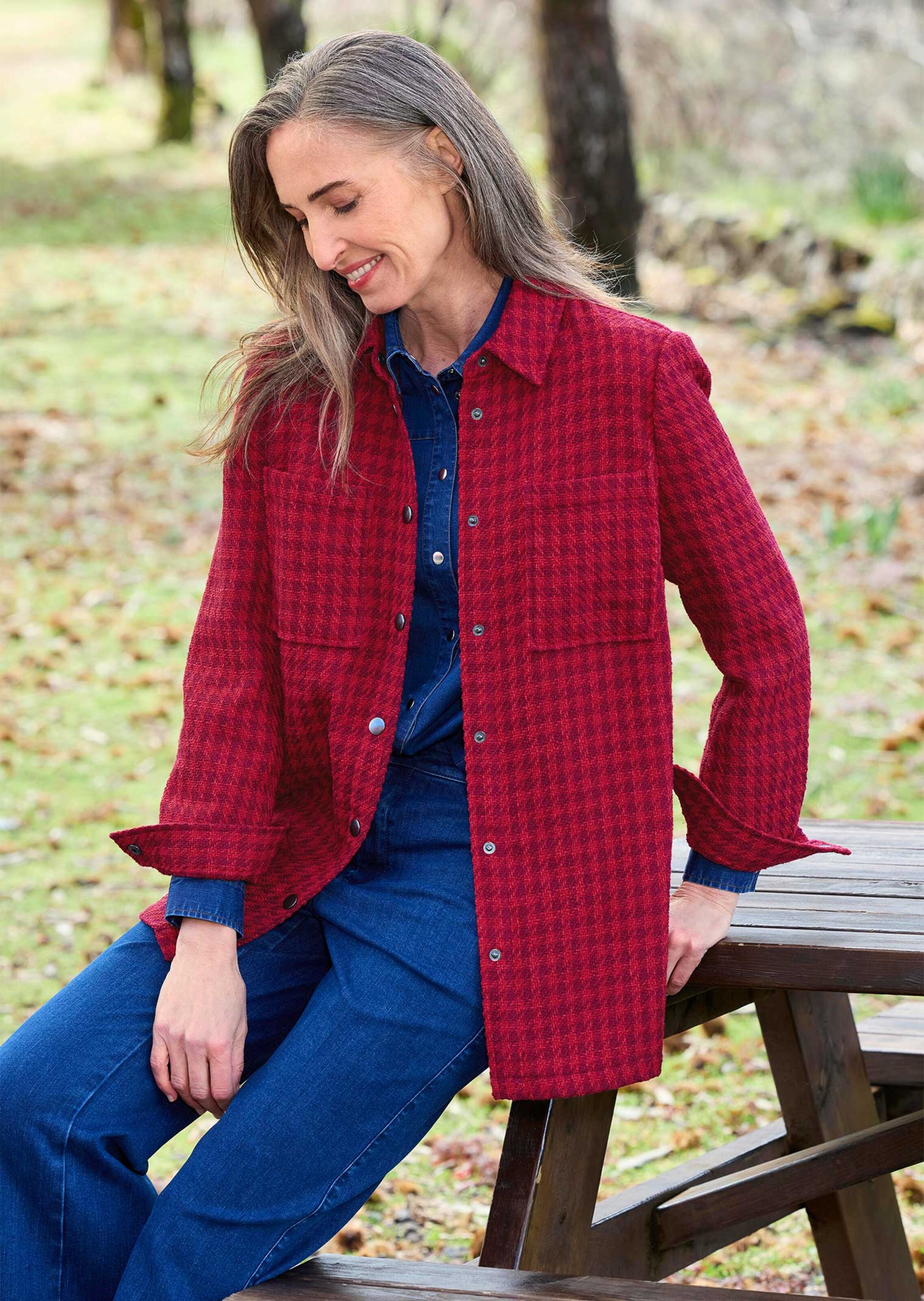 Chemise Western Classique Ariat Team Logo pour Homme - Rouge & Kaki