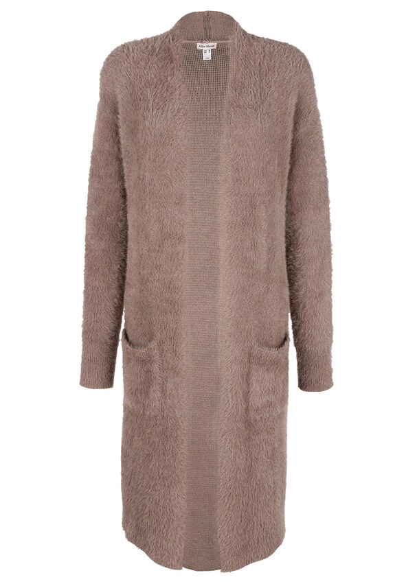 Strickjacke mit kleinem Stehkragen 4