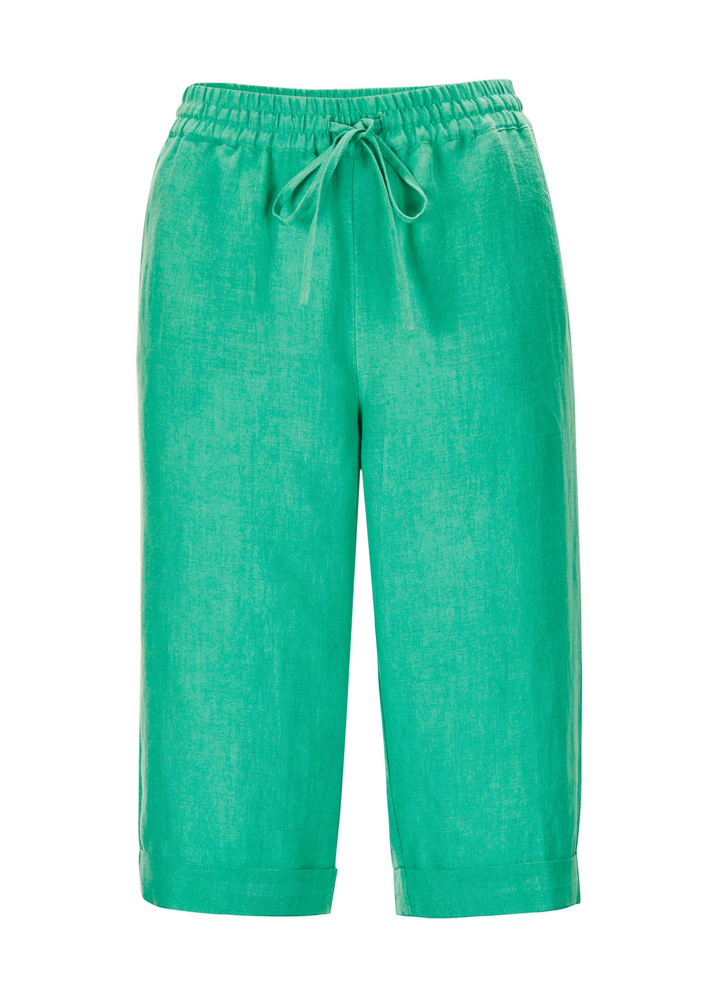 Bermudahose CARLA aus reinem Leinen