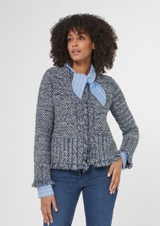 Strickjacke mit Fransen thumbnail 1