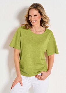 Jersey shirt met boothals thumbnail 5