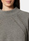 Stehkragen-Pullover mit Ajour-Details thumbnail 5