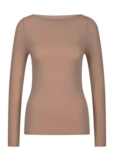 Shirt met lange mouwen en kasjmier thumbnail 4