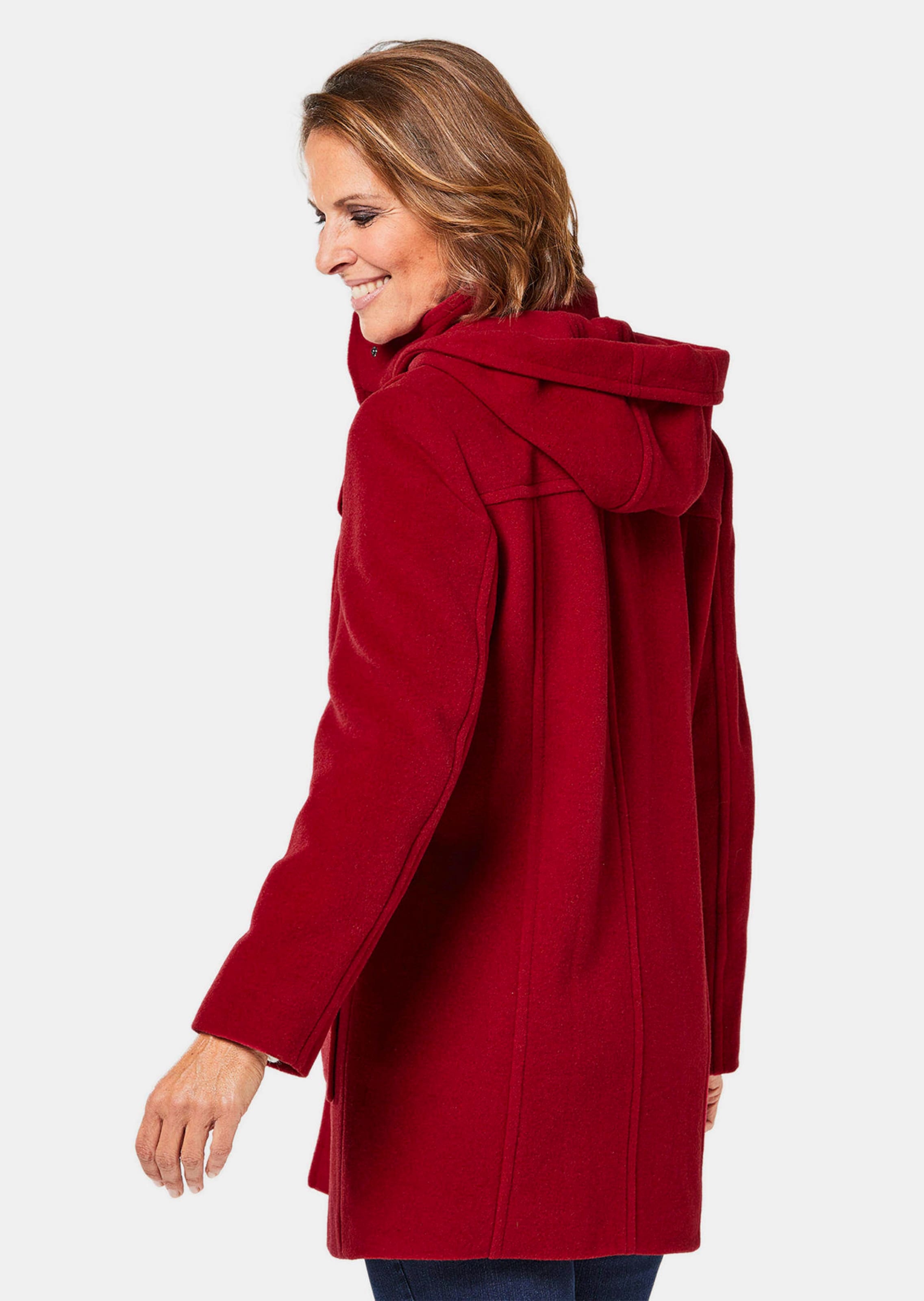 Duffle coat rouge discount femme