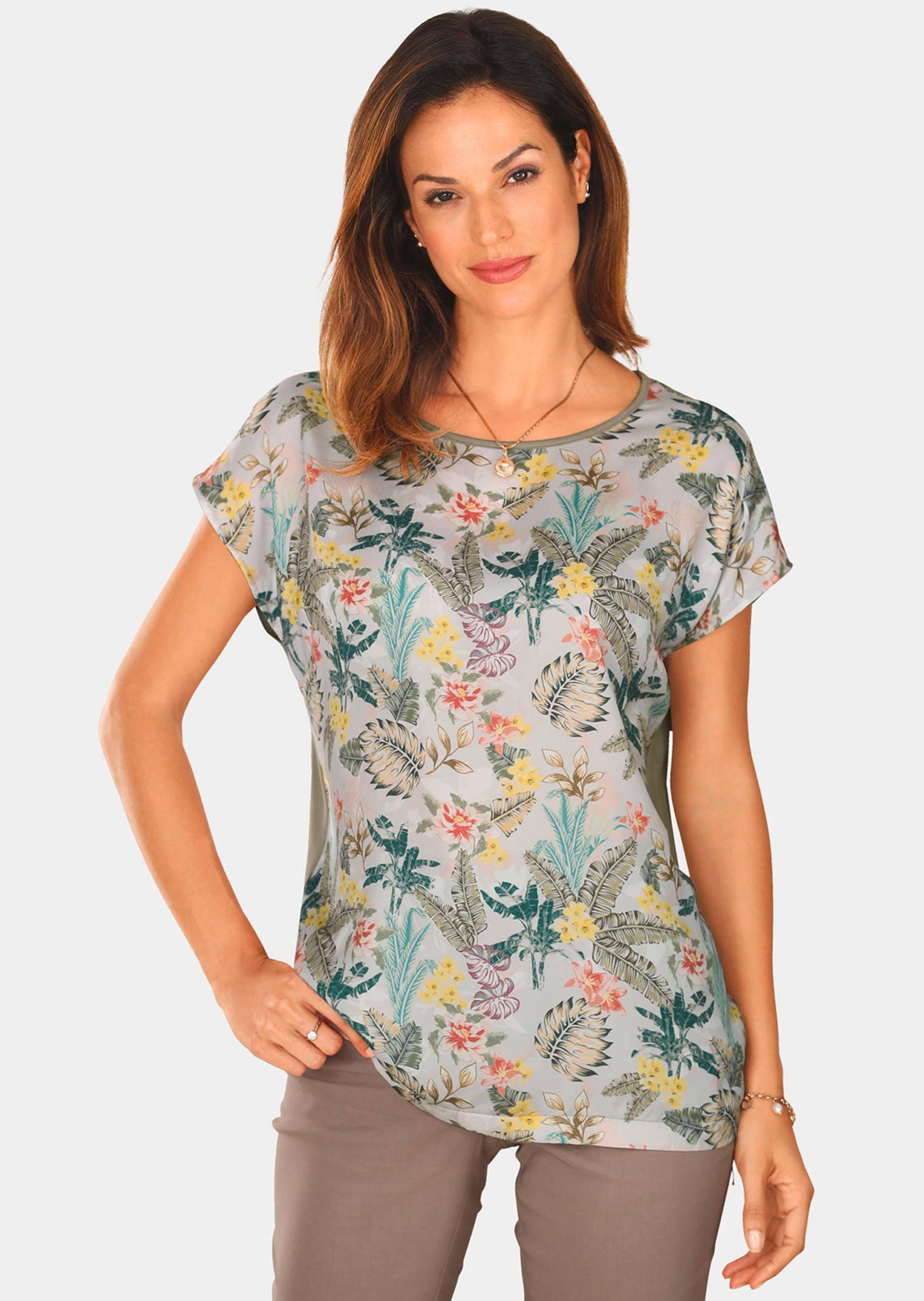 Bequemes Blusenshirt in figurumspielender Form