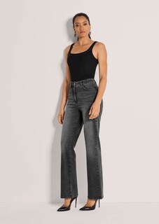 Weite Jeans mit leichtem Bootcut thumbnail 2