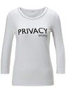 Shirt mit Privacy Sports-Schriftzug thumbnail 1
