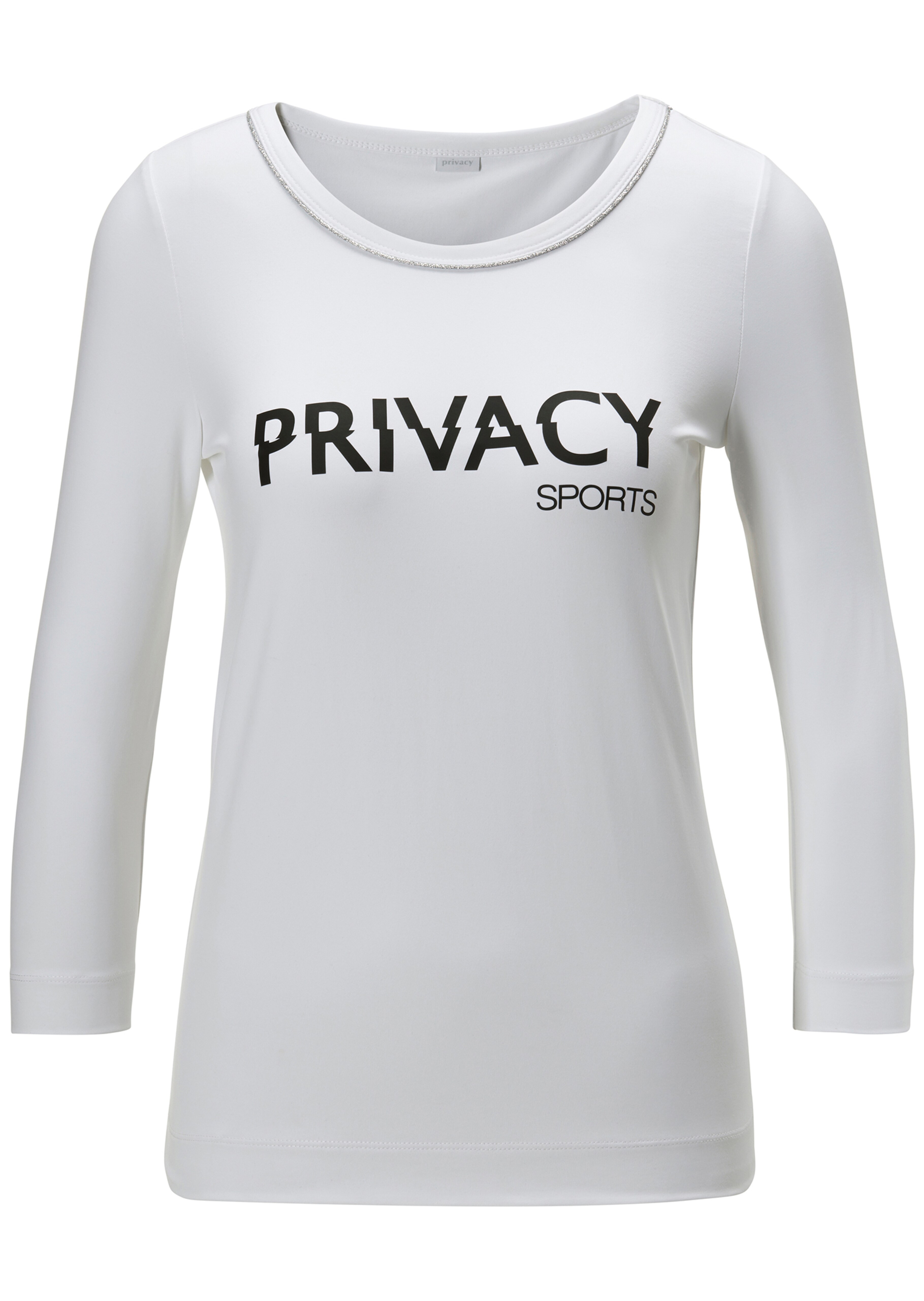 Shirt mit Privacy Sports-Schriftzug