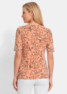T-shirt en viscose avec un imprimé all-over frais thumbnail 3