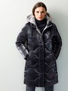 Lange Steppjacke mit Wellenstepp thumbnail 7