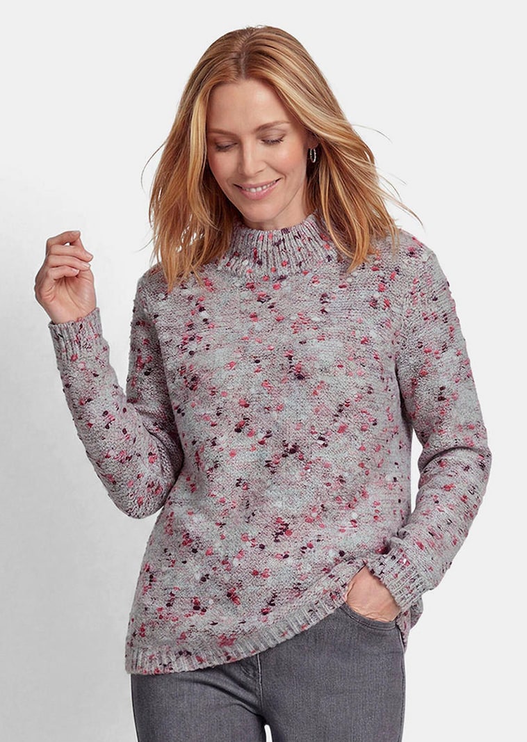 Pullover in Bouclé-Optik