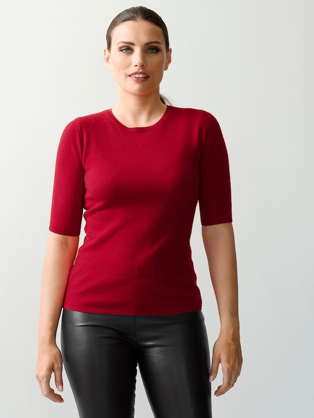 Strickshirt aus hochwertigem Kaschmir-Mix