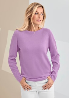 Pullover van kasjmier met boothals thumbnail 7