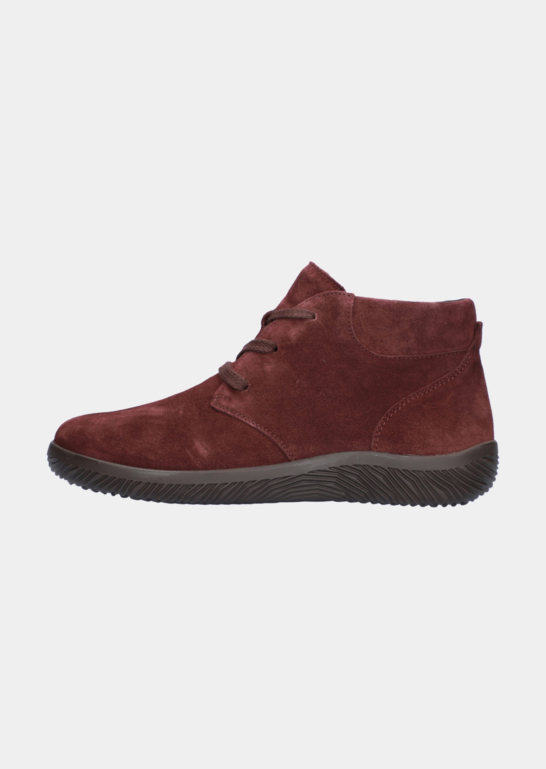 Chaussures basses en cuir velours