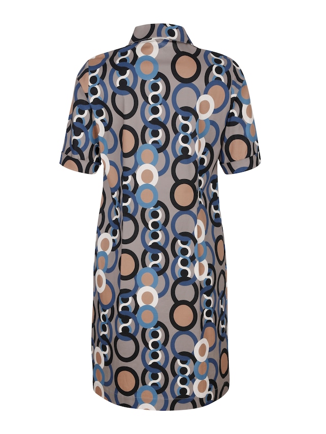 Kleid mit attraktivem Druck 1
