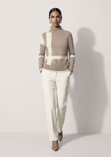 Pullover mit Colorblocking-Muster thumbnail 2