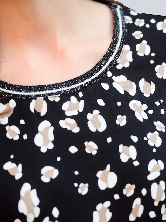 Shirt im exklusivem Dessin von Alba Moda