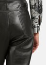 Leather trousers with pleats thumbnail 5