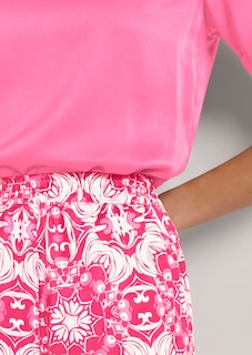 Weite Sommerhose mit Unikat-Print thumbnail 6