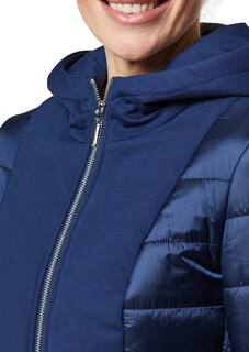 Leicht wattierte Steppjacke im Materialmix thumbnail 5
