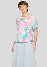 Blouse estivale avec lien de serrage à la base thumbnail 1