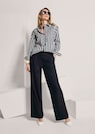 Baumwollbluse mit Streifen thumbnail 4