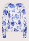 Rundhals-Pullover mit Floral-Print thumbnail 2