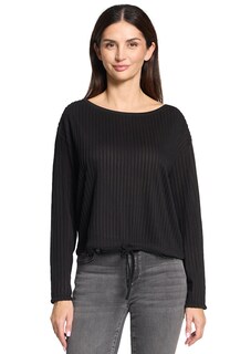 Strukturiertes Shirt mit Längsstreifen thumbnail 1