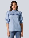 Bluse mit gesmoktem Ärmel thumbnail 6