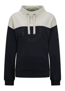 Colour-blocking sweatshirt van functionele stof thumbnail 4
