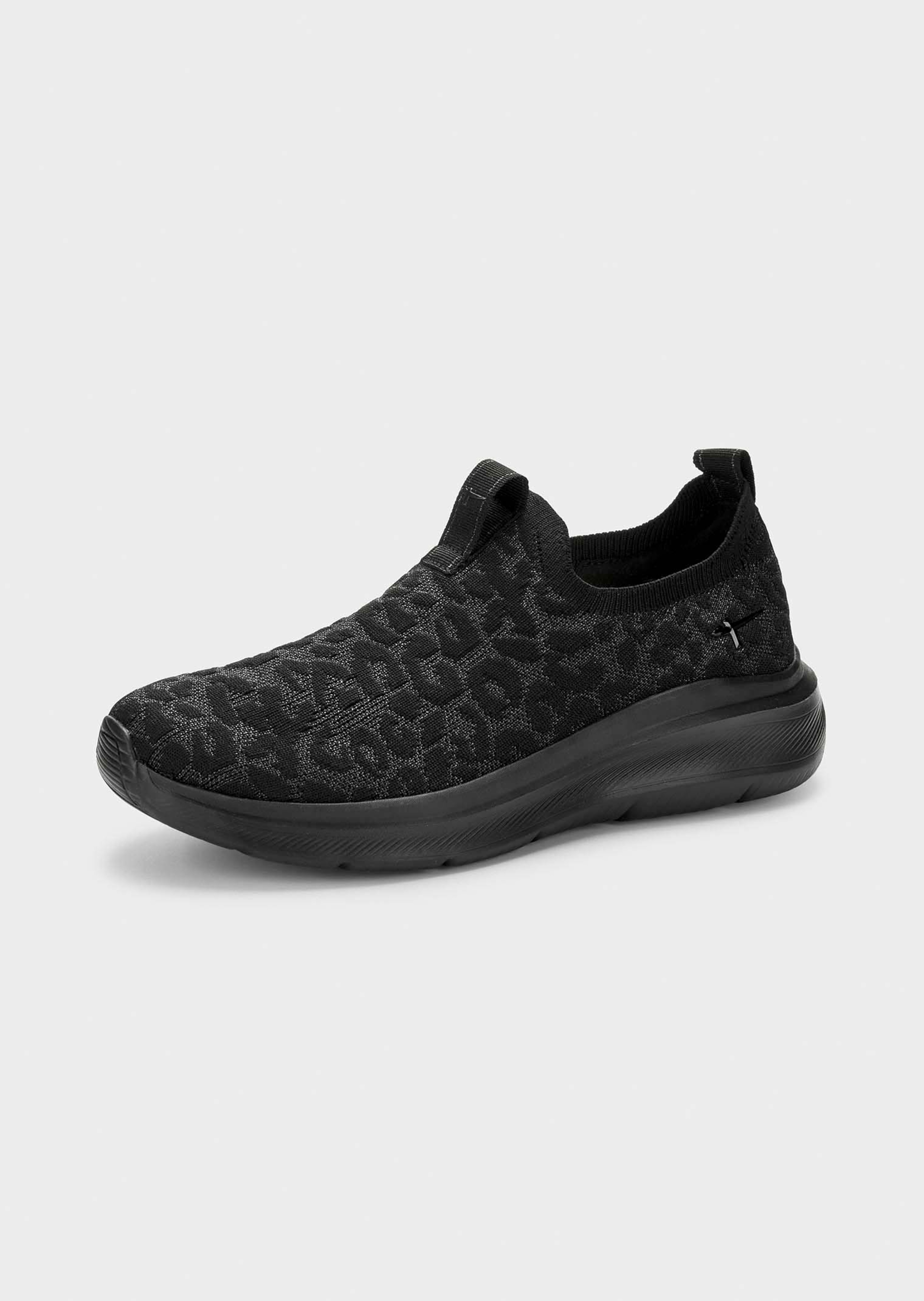 Sneaker zum Schlüpfen mit Lurex